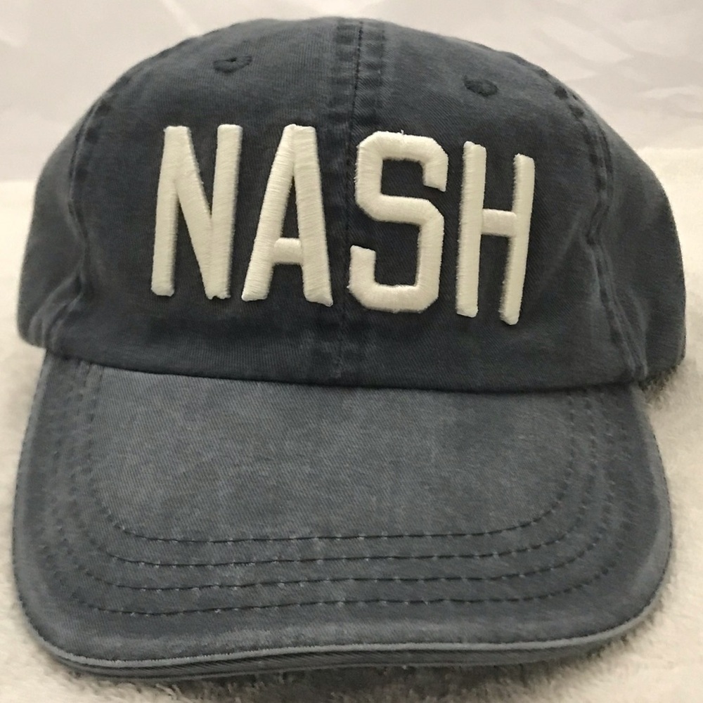 REVV's NASH COLLECTION Adjustable Grey Travel & Baseball Cap